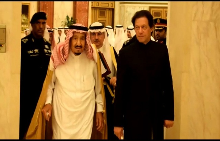 Prime Minister Khan informed Saudi King Salman on latest situation in IOK