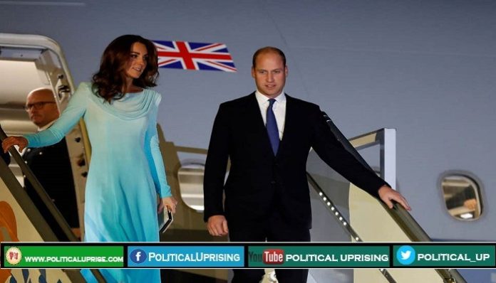 British Royal couple arrived in Pakistan for historic tour