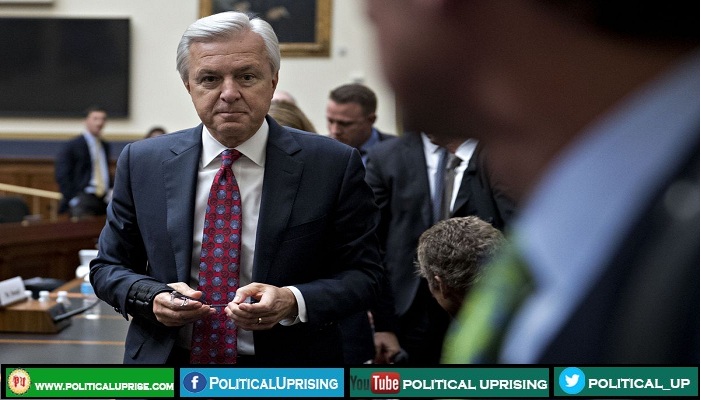 Wells Fargo former chief fined record high for role in sales scandal :File Photo