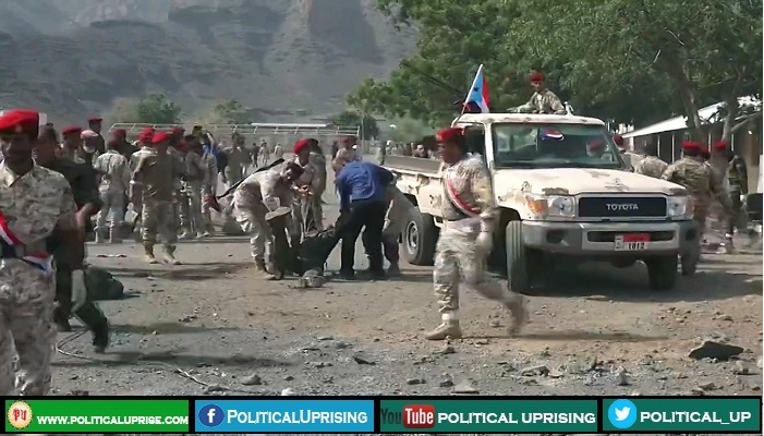 Houthi attack kills dozens of Yemeni soldiers