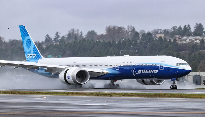 Boeing record annual loss cause again delays in new 777X jet