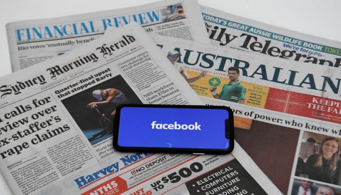 Facebook blocks Australia news pages in dispute over ‘pay for news’ law