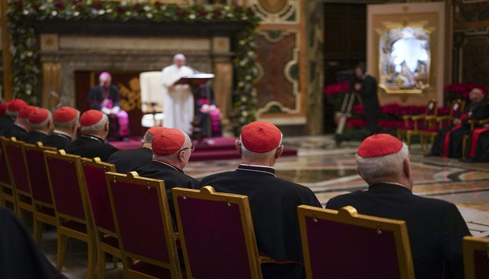 Pope Francis orders cardinals and clerics to take a 10% pay cut