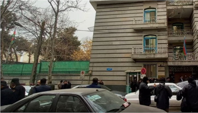 Azerbaijan protests to Iran after embassy shooting