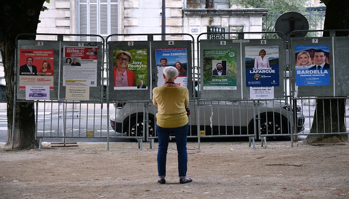Political parties are urging French voters to participate in the upcoming cliffhanger runoff