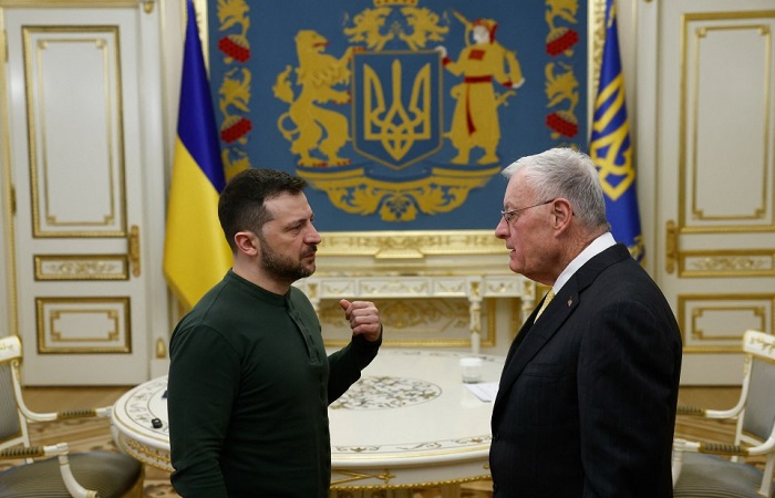 Zelenskyy Meets Kellogg in Kyiv as Joint Press Conference Is Scrapped