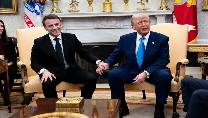 Macron Challenges Trump on Ukraine War and Trade Policies