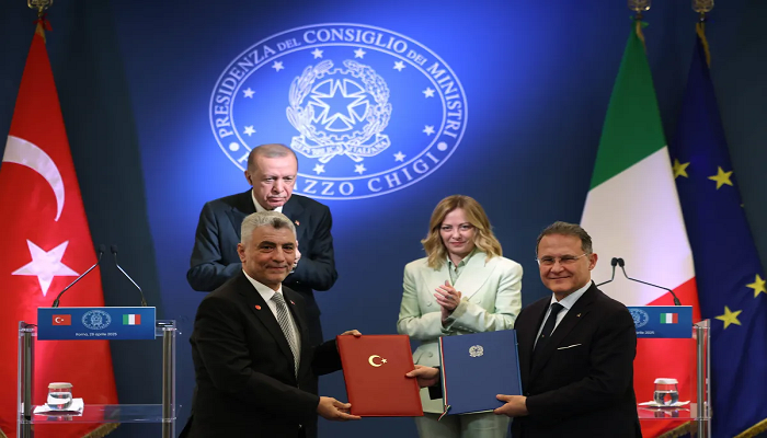 Turkey and Italy Pledge to Strengthen Defence Ties and Boost Trade