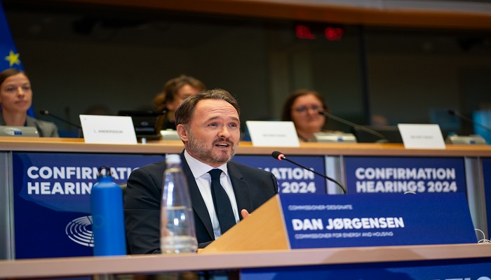 Dan Jørgensen at the 2024 Confirmation Hearings, outlining his plans for housing and energy :File Photo
