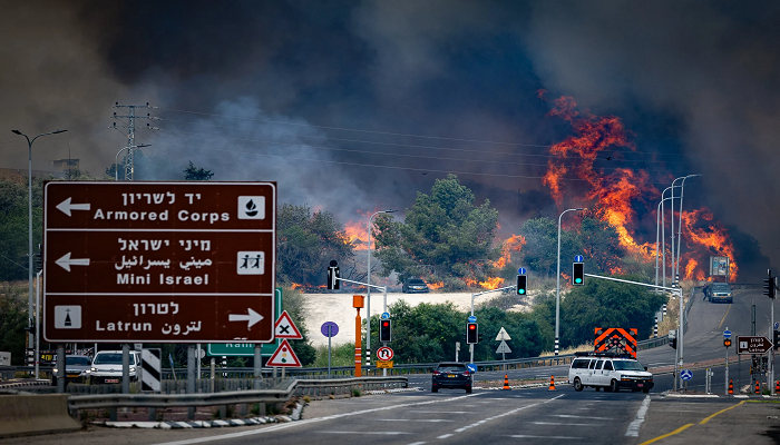Wildfires Rage Near Jerusalem for Second Day as Arson Suspects Arrested