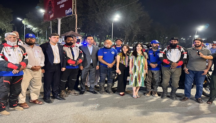 First-Ever Pakistani Motorcycle Caravan Receives Warm Welcome in Tajikistan