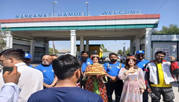 First-Ever Pakistani Motorcycle Caravan Receives Warm Welcome in Tajikistan