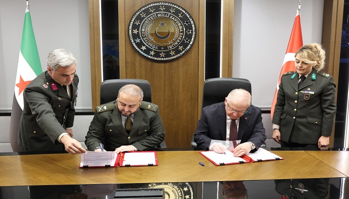 Turkey, Syria Sign Defense Deal Focused on Training and Arms Support