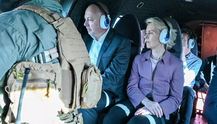 EU Reports GPS Jamming of von der Leyen’s Plane, Suspects Russian Interference
