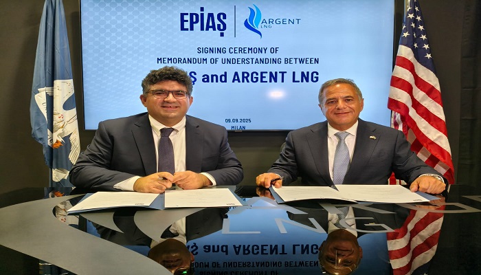 US Energy Firm Argent LNG Signs Major Gas Supply Deal with Turkey’s EPIAS